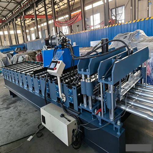 Glazed-Tile-Roll-Forming-Machine