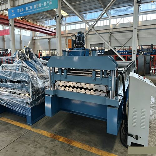 Automatic-Trapezoidal-Color-Steel-Roll-Forming-Machine