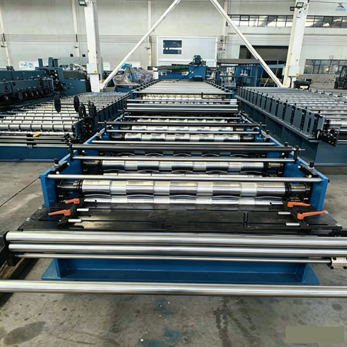 Double-layer-roll-forming-machine