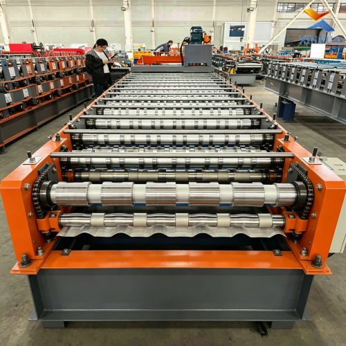 1070-Color-Steel-Tile-Roll-Forming-Machine