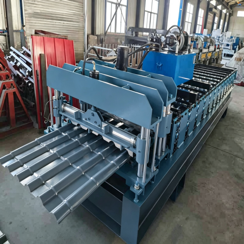 800-Imitated-Resin-Tile-Roll-Forming-Machine
