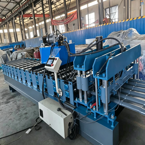 800-Imitated-Resin-Tile-Roll-Forming-Machine