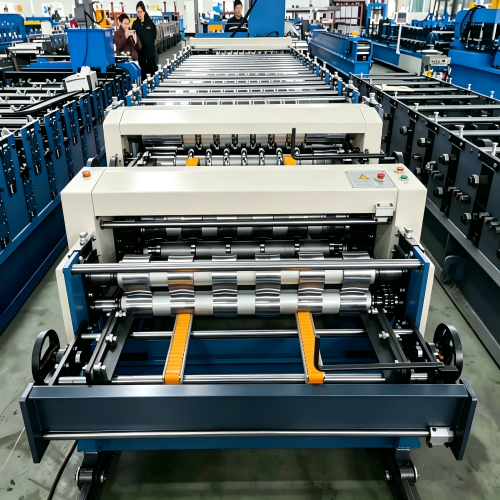 Double-layer roll forming machine