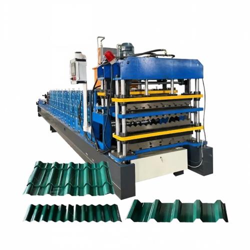 Automatic-Triple-Layer-Roof-Tile-Roll-Forming-Machine