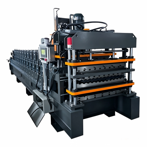 Automatic-Triple-Layer-Roof-Tile-Roll-Forming-Machine