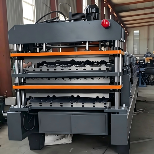 Automatic-Triple-Layer-Roof-Tile-Roll-Forming-Machine