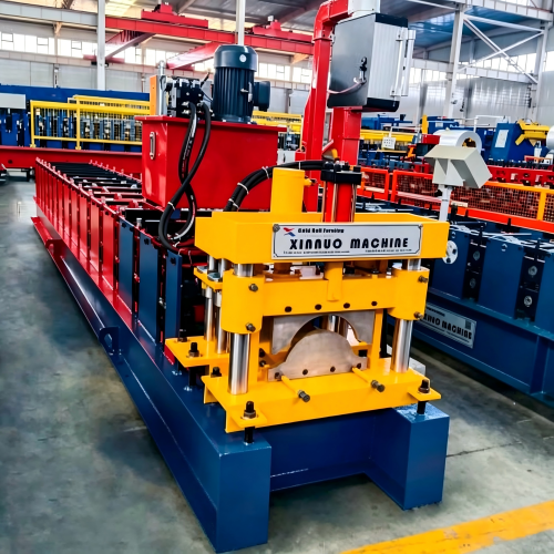 Circular-Ridge-Cap-Roll-Forming-Machine