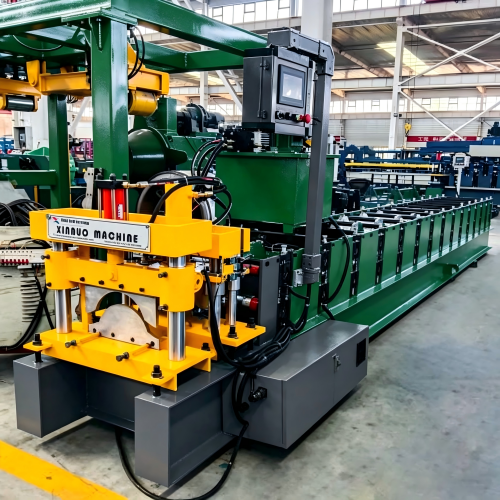 Circular-Ridge-Cap-Roll-Forming-Machine
