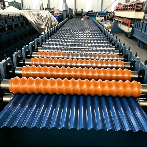 Automatic-Sinusoidal-Wave-Corrugated-Roof-Panel-Roll-Forming-Machine
