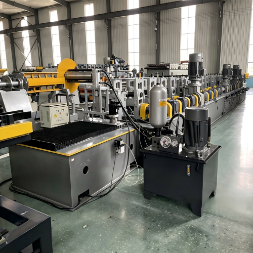 Fully-Automatic-Solar-Mounting-Bracket-Unistrut-Channel-Roll-Forming-Machine