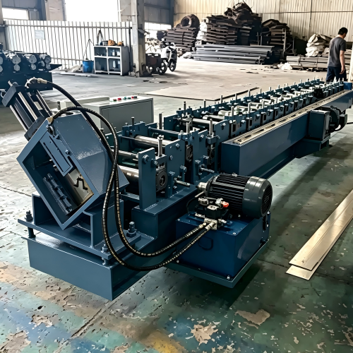 High-Strength-Hat-and-Omega-Profile-Roll-Forming-Machine