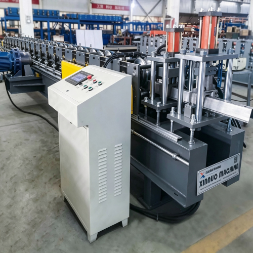 High-Performance-16-Station-Hat-Purlin-Roll-Forming-Machine