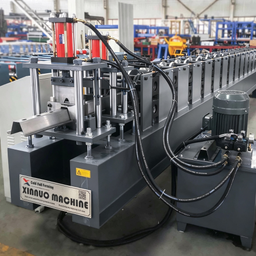 High-Performance-16-Station-Hat-Purlin-Roll-Forming-Machine