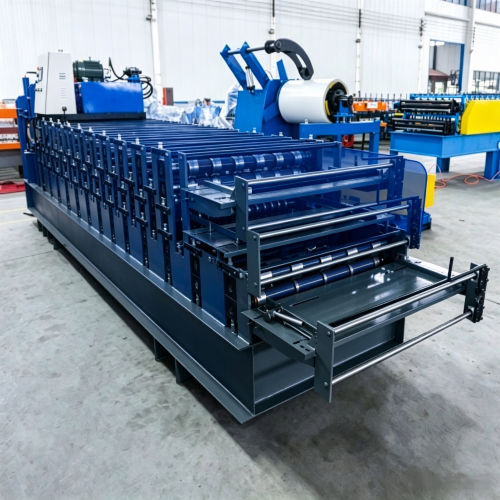 Three-Layer-Resin-Tile-Arc-Trapezoidal-Roofing-Sheet-Roll-Forming-Machine