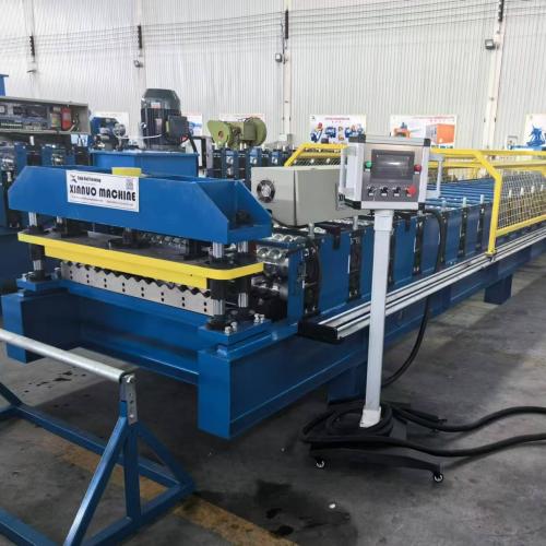 Single-Layer-Arc-Roof-Panel-Roll-Forming-Machine