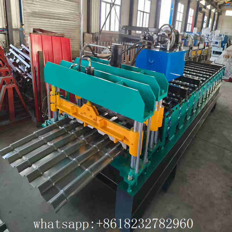800 Imitated Resin Tile Roll Forming Machine