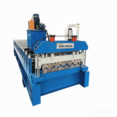 trapezoidal roof sheet roll forming machine
