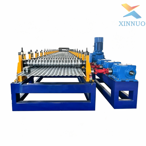 High Precision Grain Silo Corrugated Wall Panel Roll Forming Machine