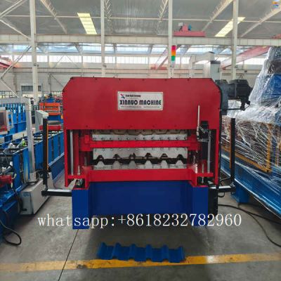 Double-layer roll forming machine