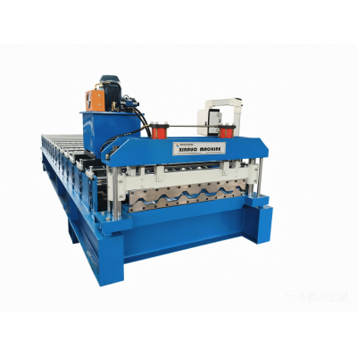trapezoidal roof sheet roll forming machine