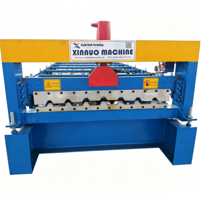 trapezoidal roof roll forming machine
