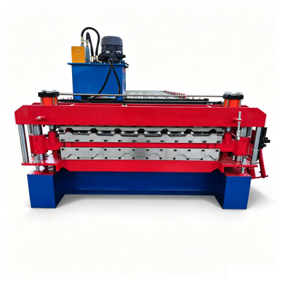 Double layer roll forming machine