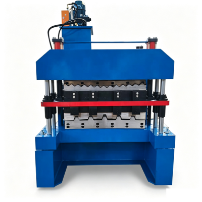 Double layer roll forming machine