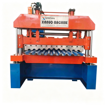1070 Color Steel Tile Roll Forming Machine