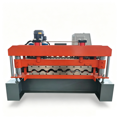trapezoidal sheet roll forming machine