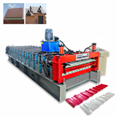 Double-layer roll forming machine