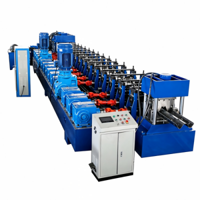 highway guardrail roll forming machine