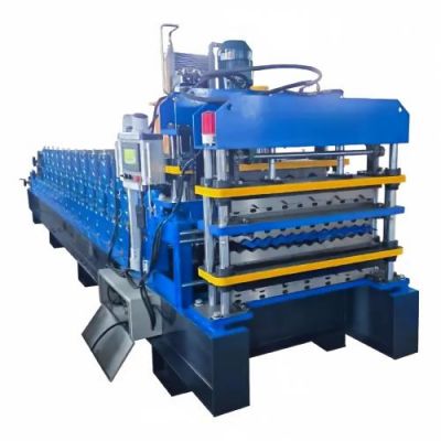 Automatic Triple Layer Roof Tile Roll Forming Machine