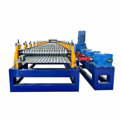 High Precision Grain Silo Corrugated Wall Panel Roll Forming Machine