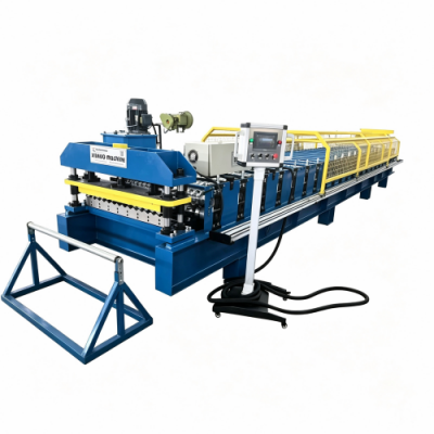 Single Layer Arc Roof Panel Roll Forming Machine
